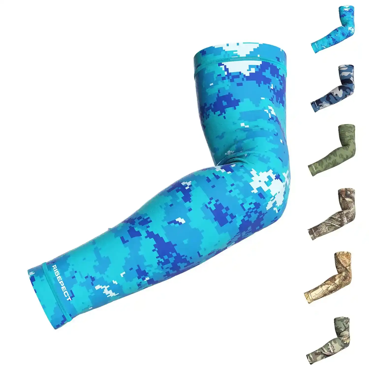 
                Fishing Arm Sleeves UPF 100+ Lightweight Compression Stretch Wholesale