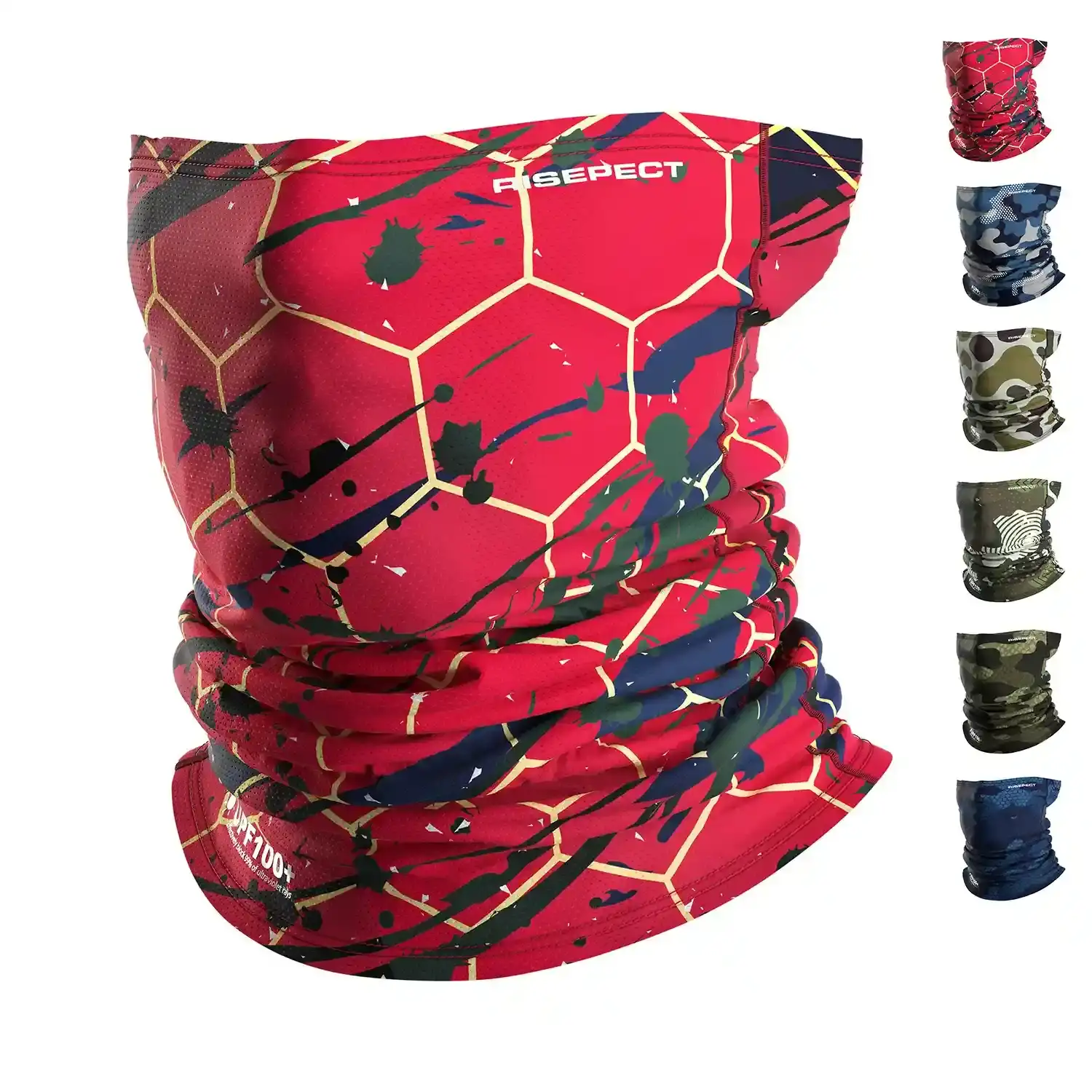 
                Men's UV Face Mask UPF100+ Sun Protection for Fishing Hiking Cycling