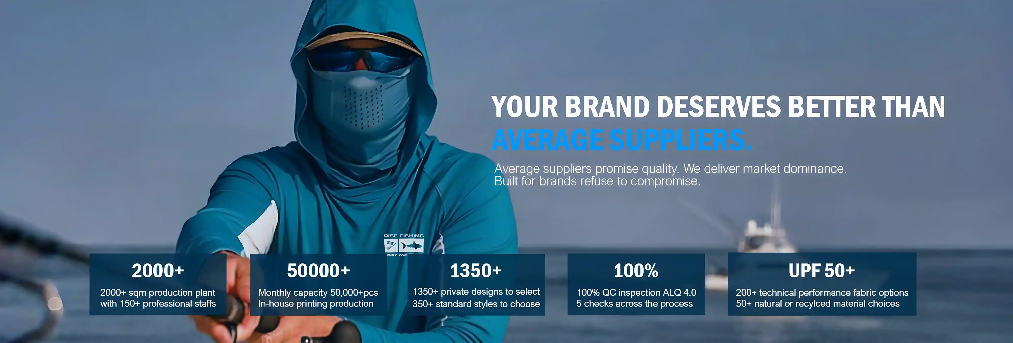 Your Fishing Wear Brand Supplier