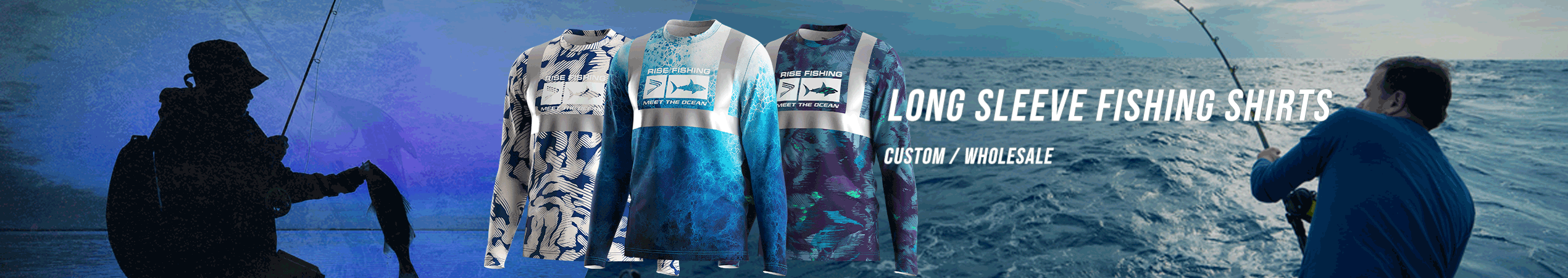 Wholesale Custom Long Sleeve Fishing Shirts