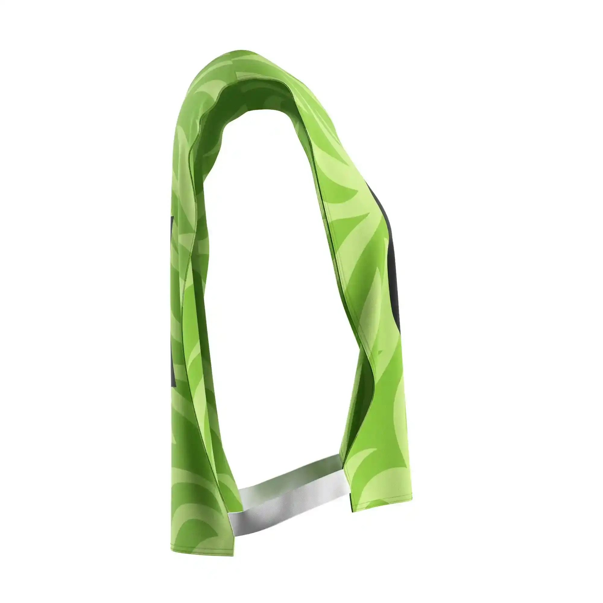 The Right View of Green Wave Rowing Pinny Vest Style Personalized Logo/Number Kayak Wear