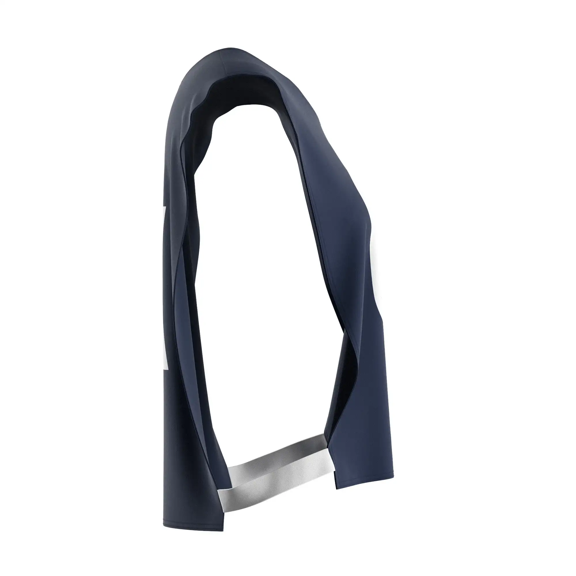 The right view of dark navy lightweight marathon kayak scrimmage vest for rowing events