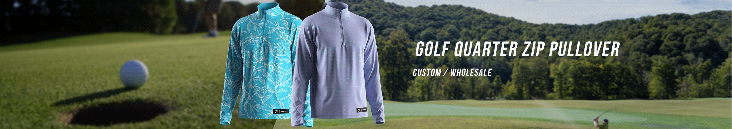 Reliable Golf Quarter Zip Pullover and Sweatshirt Manufacturer