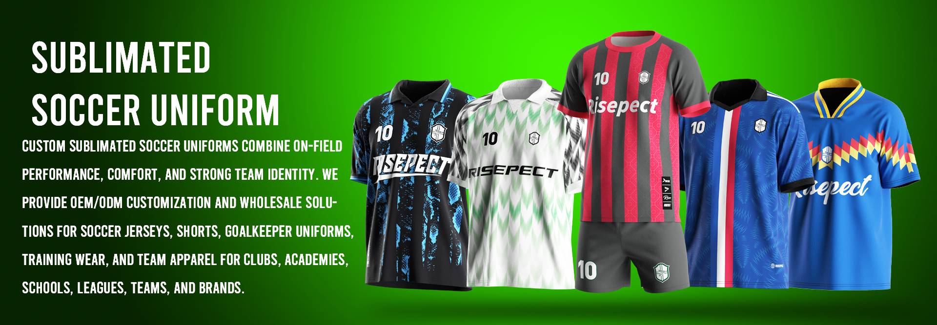 Custom Sublimated Soccer Uniform
